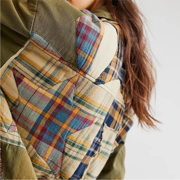 Free People Home Spun Shirt Jacket NEW - Picture 5 of 6